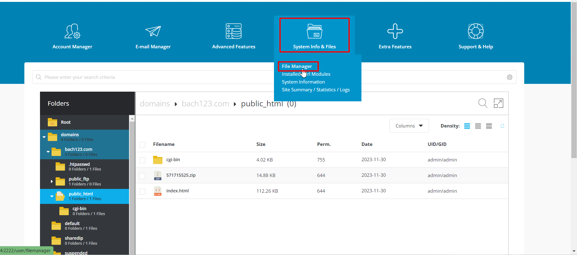 File Manager