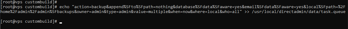 Backup cho toàn bộ user